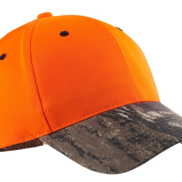 Enhanced Visibility Cap with Camo Brim Thumbnail