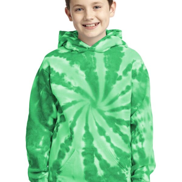 Youth Tie Dye Pullover Hooded Sweatshirt Thumbnail