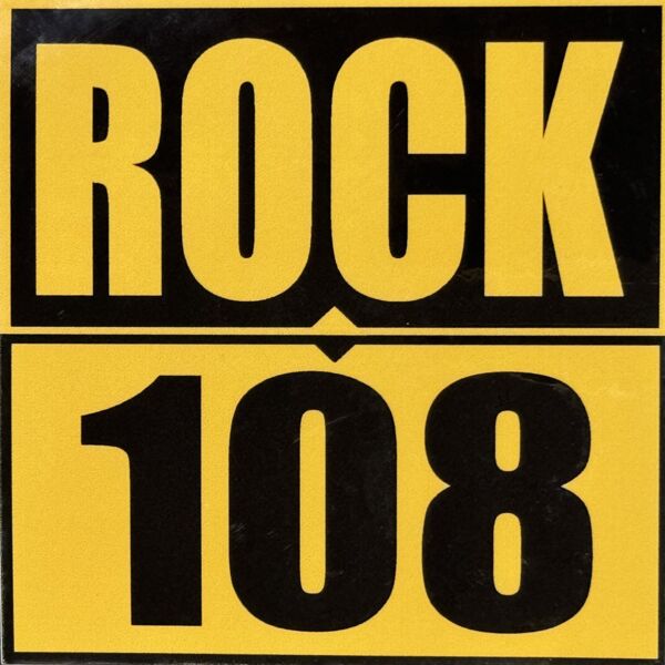 Rock 108 Long Lasting Laminated Stickers (2) Thumbnail